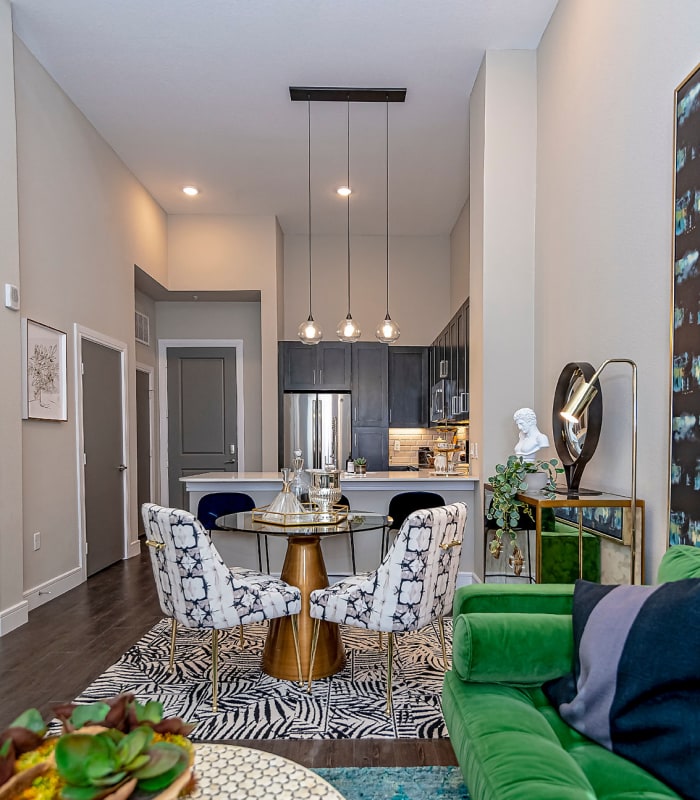 Bright kitchen at Canal1535 in New Orleans, Louisiana