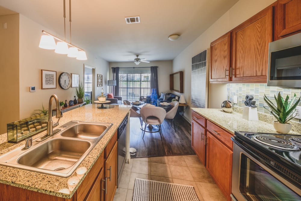 Beautiful open concept floor plan at Evolv in Mansfield, Texas