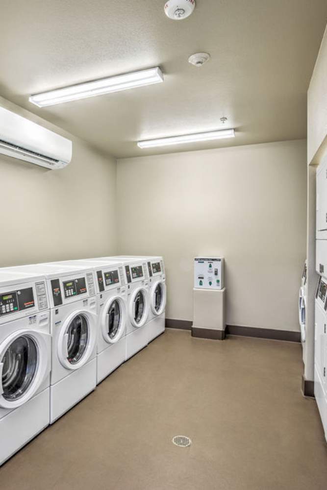 Community laundry area at Harmony in Las Vegas, Nevada
