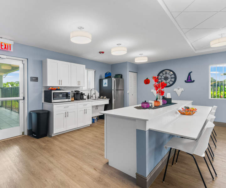 Interior of a modern apartment home at Sunset Bay Apartments in Cutler Bay, Florida