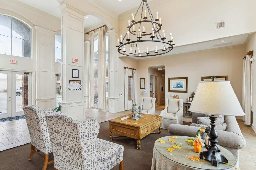 Common space in the clubhouse at Mayfair Park, Houston, Texas