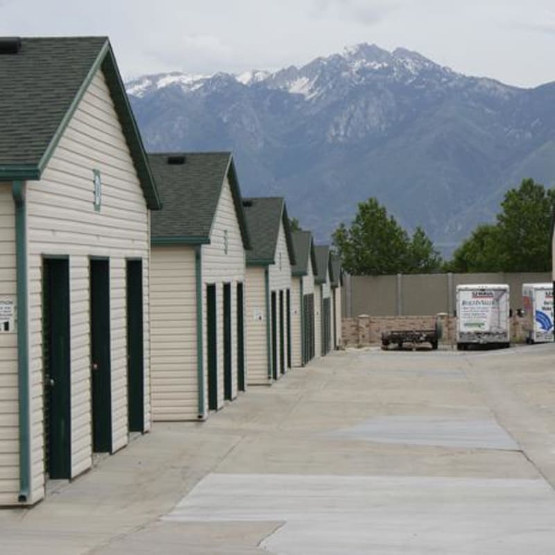 Clean and illuminated units at Towne Storage - West Riverton in Riverton, Utah