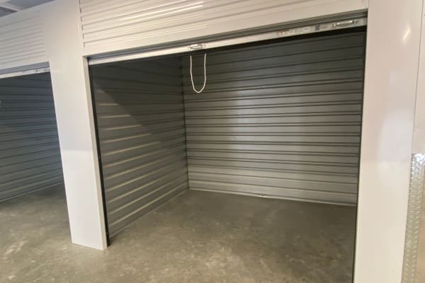 Interior storage unit at Superior Self Storage in Granite Bay, California