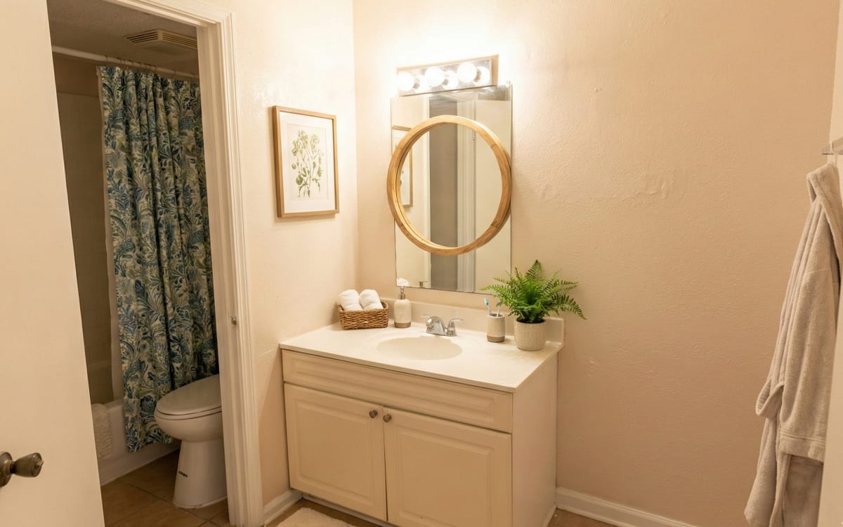 Close-up of end sofa with an open book 