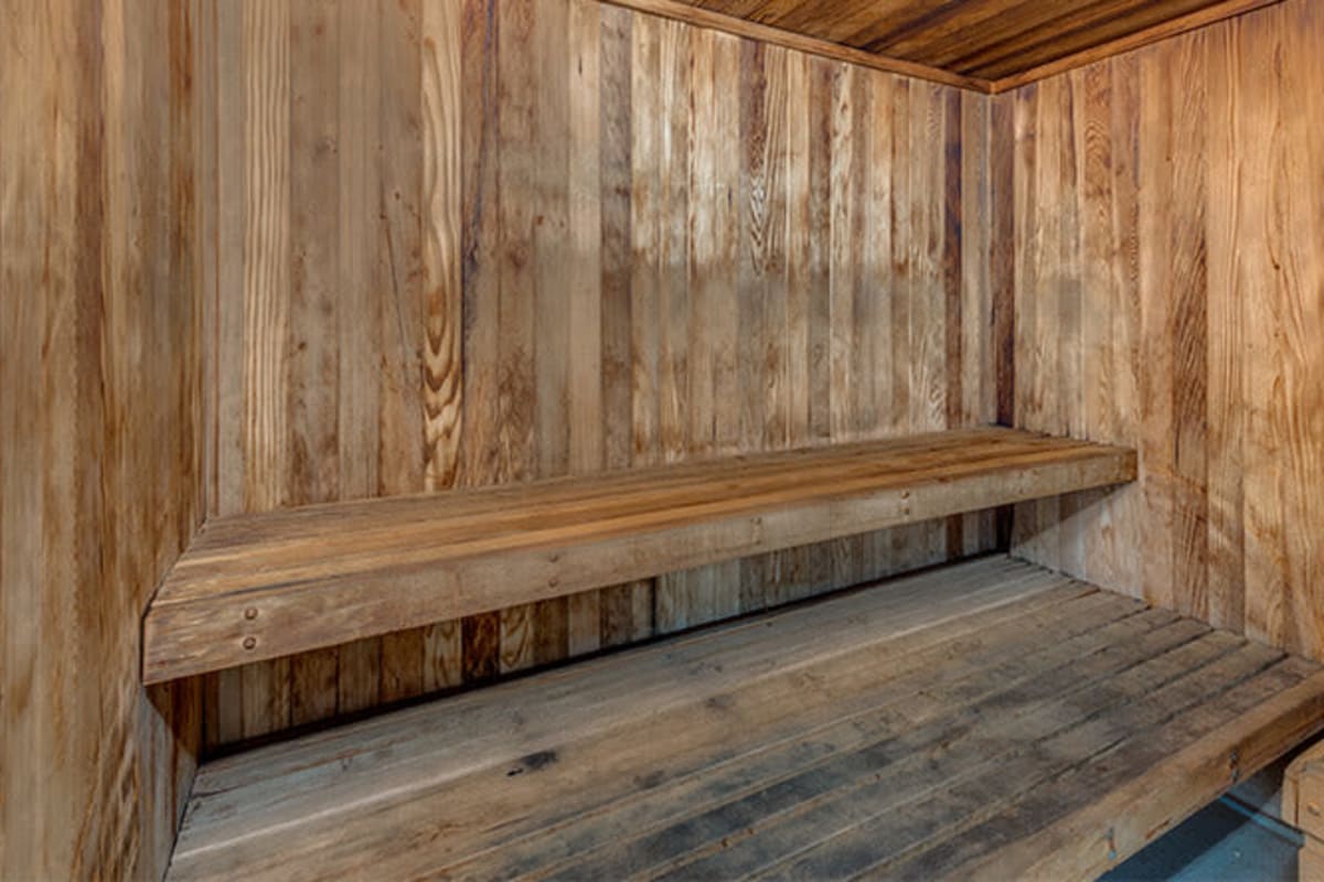 Sauna at Villa Esther, West Hollywood, California