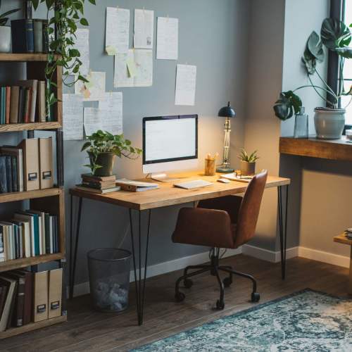Study room at Reidy Creek Apartments in Escondido,California