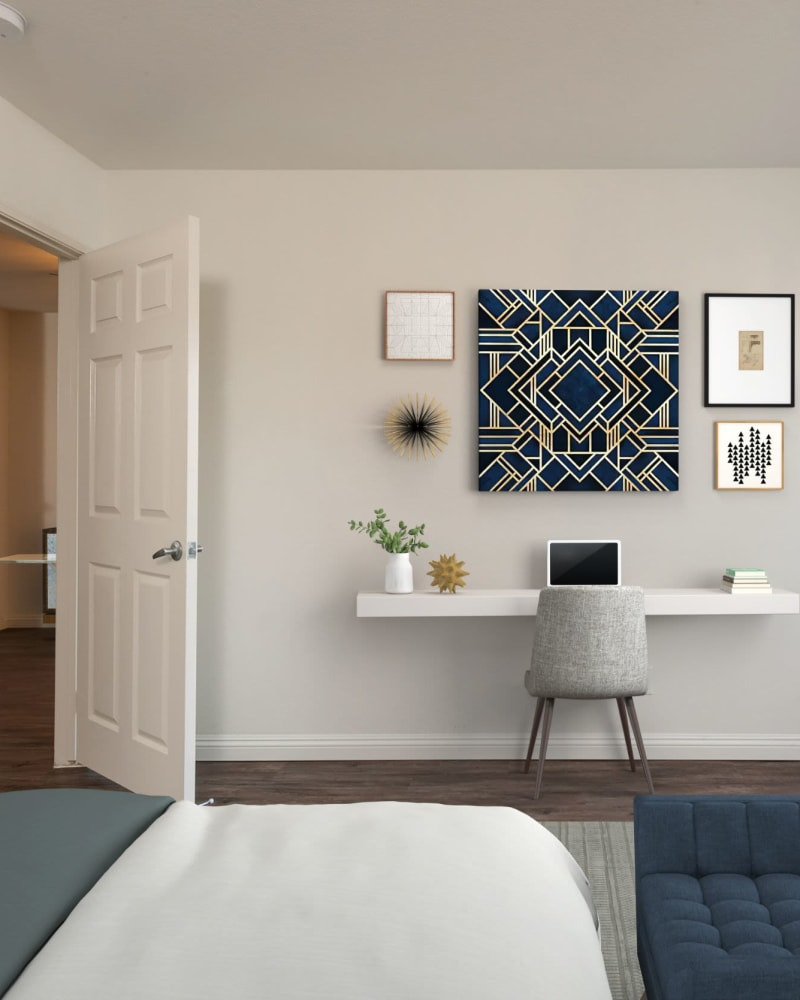 Bedroom at Playa Marina, Los Angeles, California