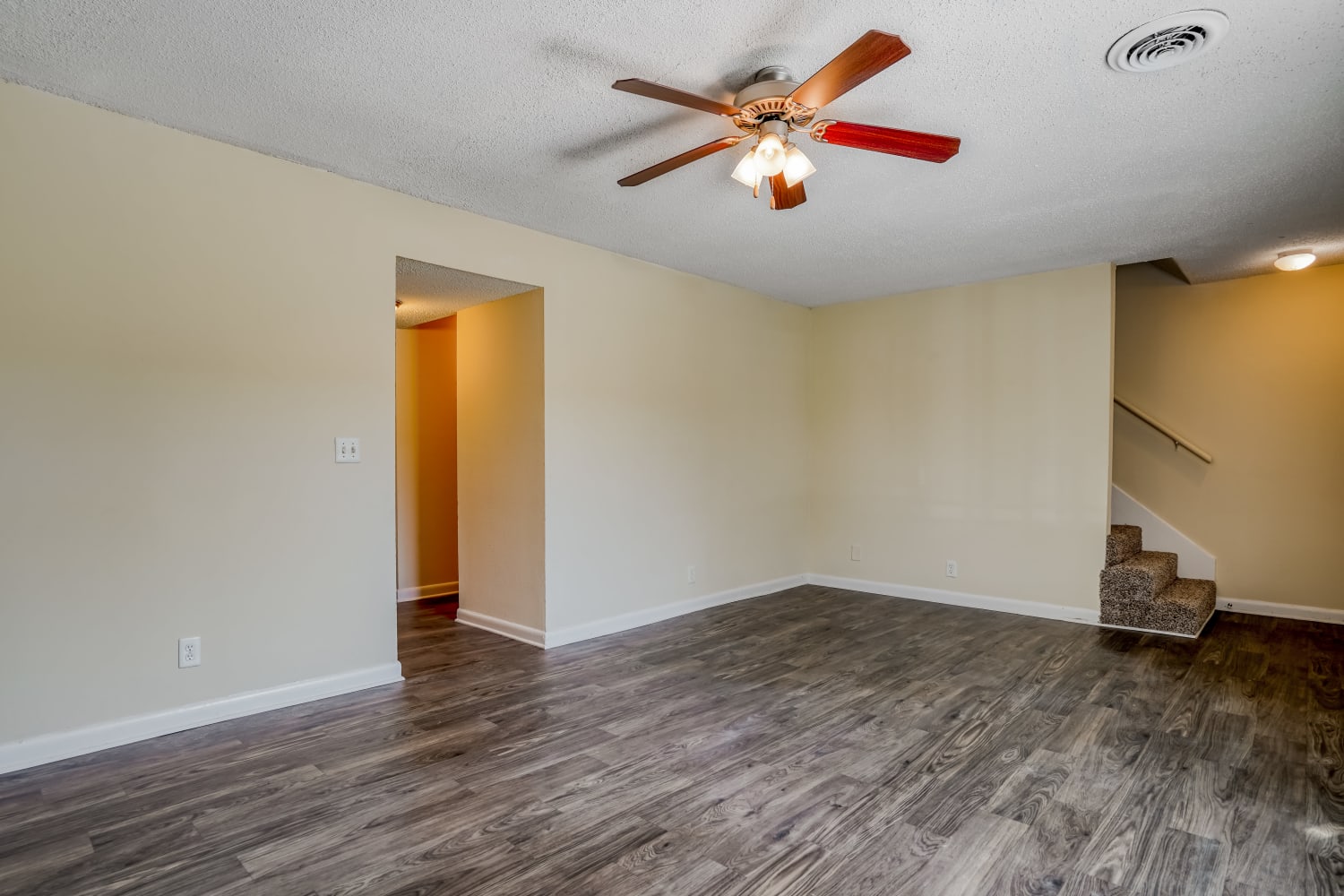 Spacious Living Room at Post Ridge Apartments in Nashville, Tennessee