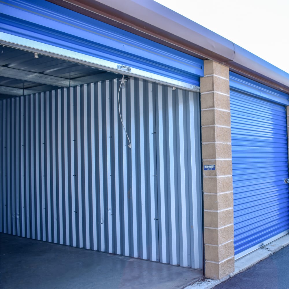 A large storage unit at STOR-N-LOCK Self Storage in Riverdale, Utah