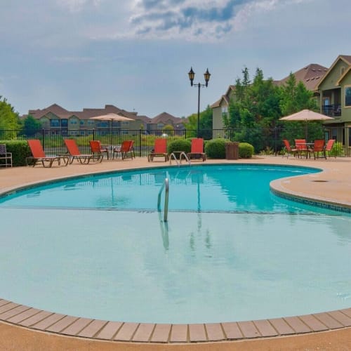 Swimming pool at Parc At Rogers in Rogers, Arkansas