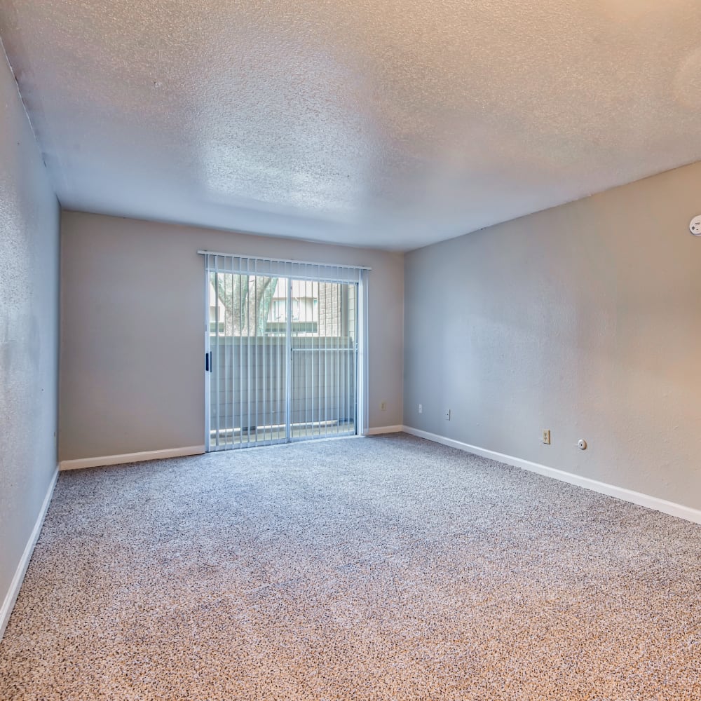 Living room area in Summer Creek Apartments in Houston, Texas