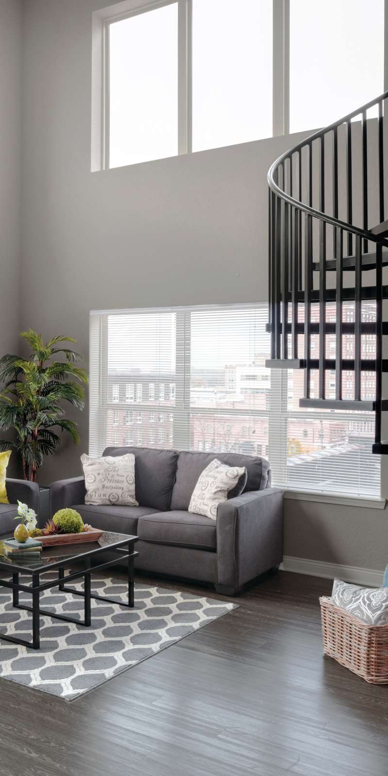 Elegant modern clubhouse at Brookside Downtown in Columbia, Missouri