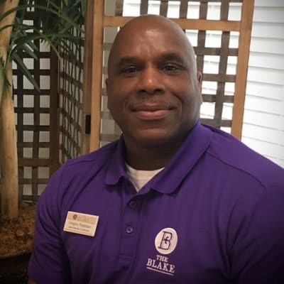 Gregory Robinson Walk With We Coordinator at The Blake at Colonial Club in Harahan, Louisiana