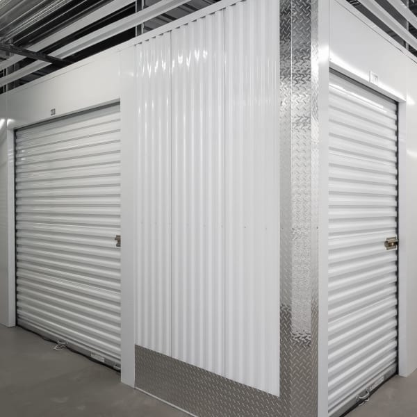 Climate controlled indoor units at StorQuest Self Storage in Stockton, California