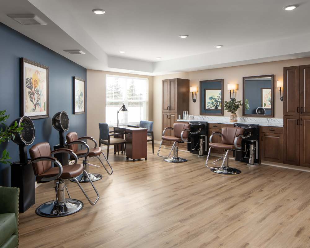 Salon room at The Pillars of Hermantown in Hermantown, Minnesota