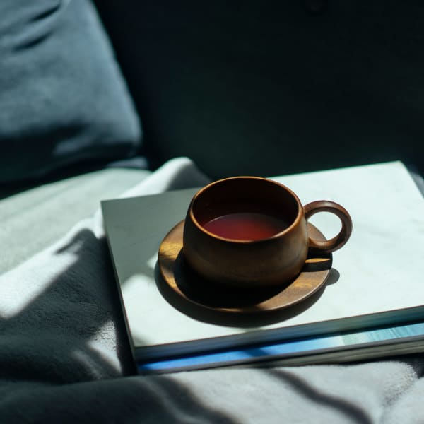 Fresh cup of coffee made in a fully equipped kitchen at Apartments at Sanatoga Greene, Sanatoga, Pennsylvania