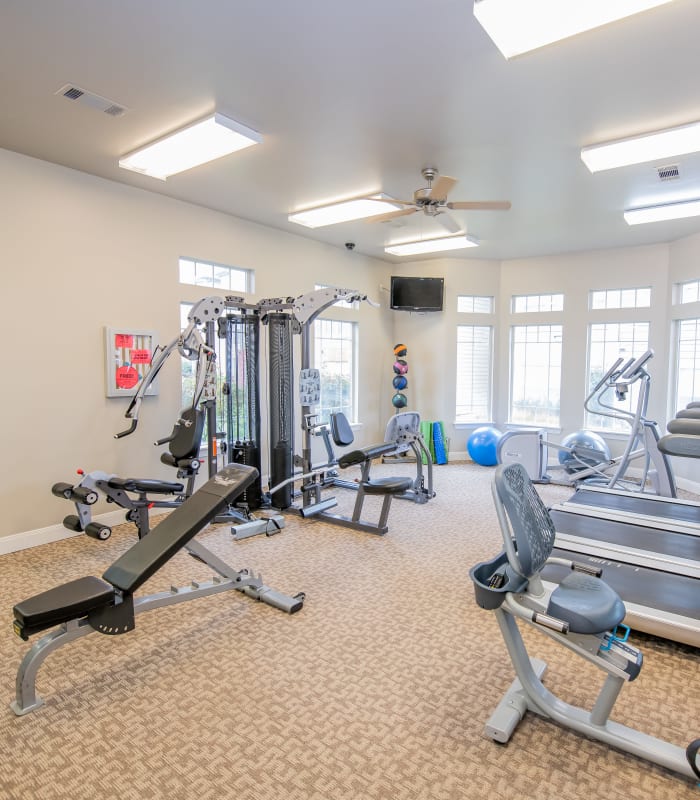 Gym at Colonies at Hillside in Amarillo, Texas