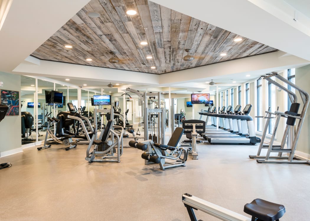 The Heyward offers a fitness center in Charleston, South Carolina