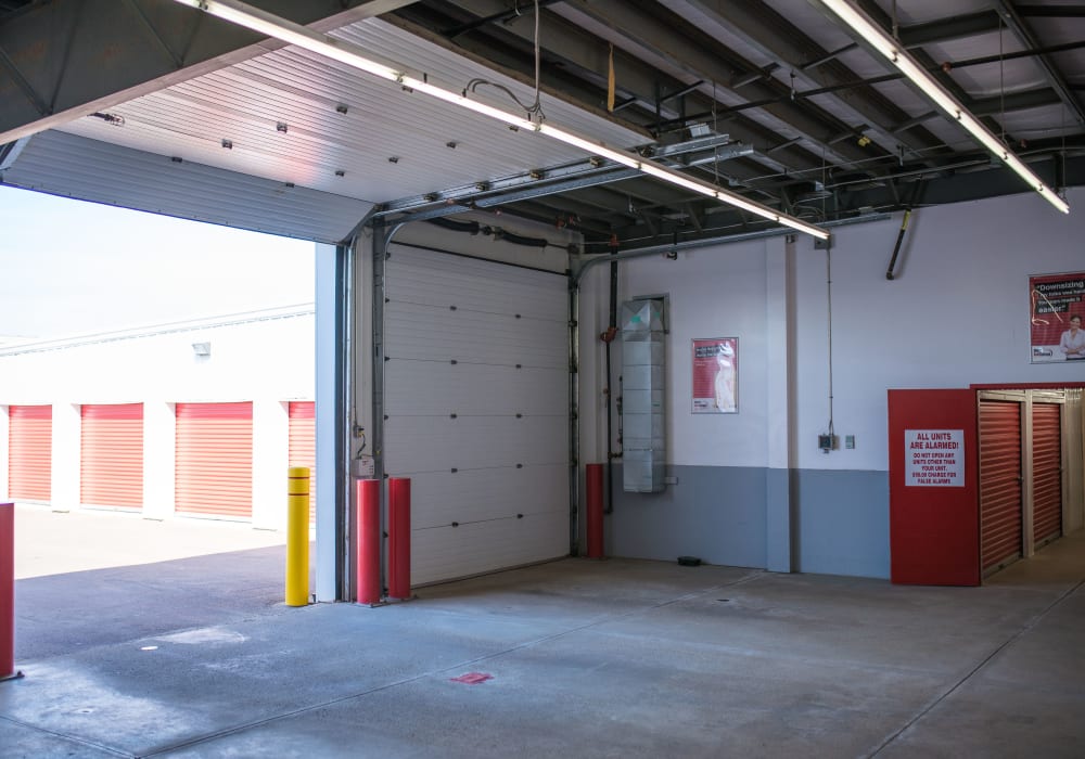 Loading area at Apple Self Storage - Moncton in Moncton, New Brunswick