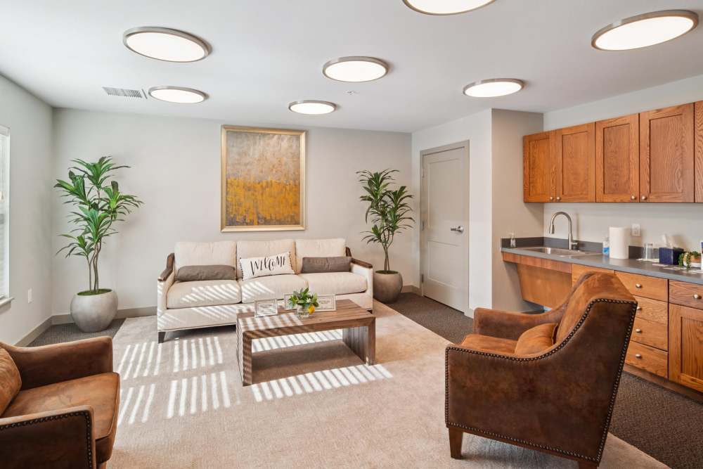 Clubhouse with Kitchen at Villas At Mesa Ridge in Fountain,Colorado