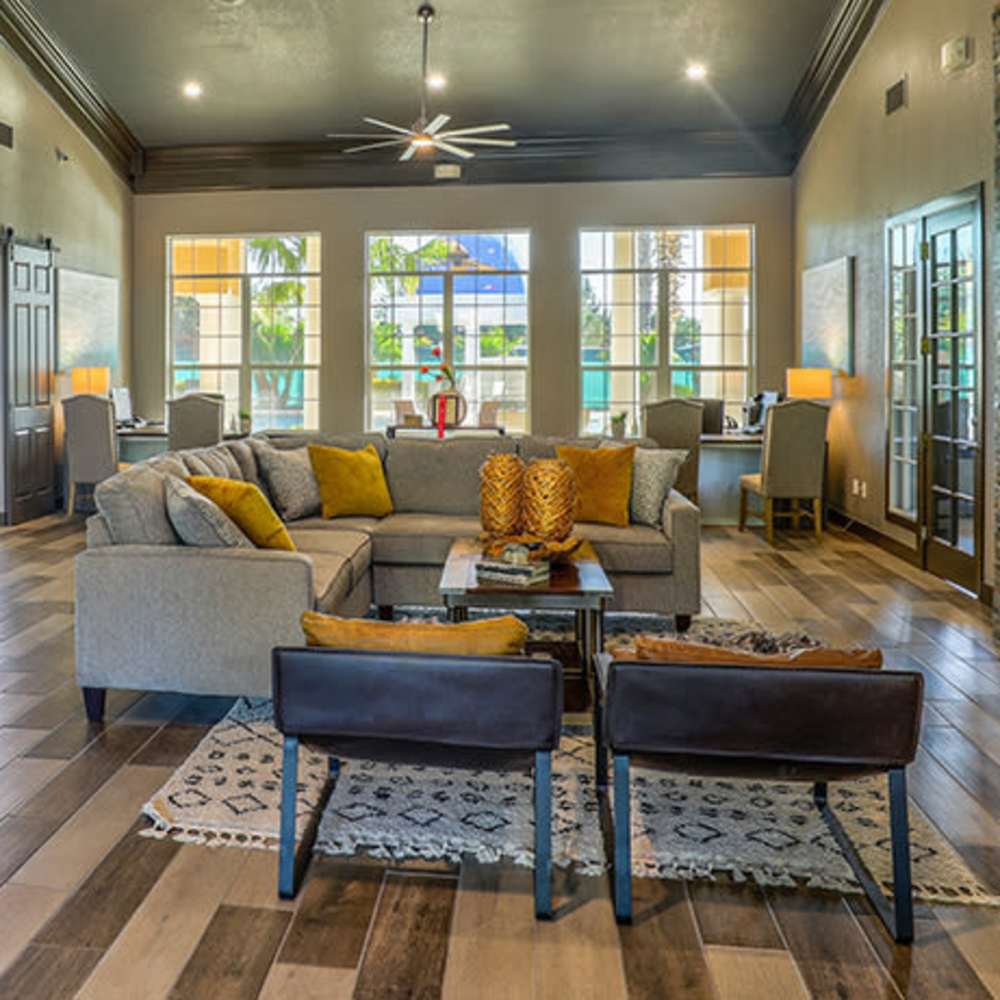 Multipurpose room in the clubhouse at Las Ventanas in Alamogordo, New Mexico