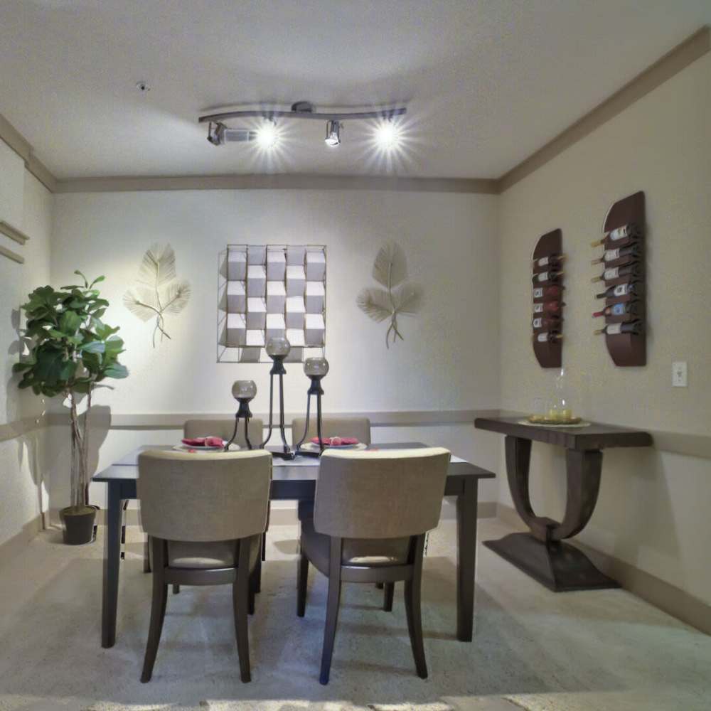 Dining area in the apartment at Avonlea Tributary in Lithia Springs, Georgia