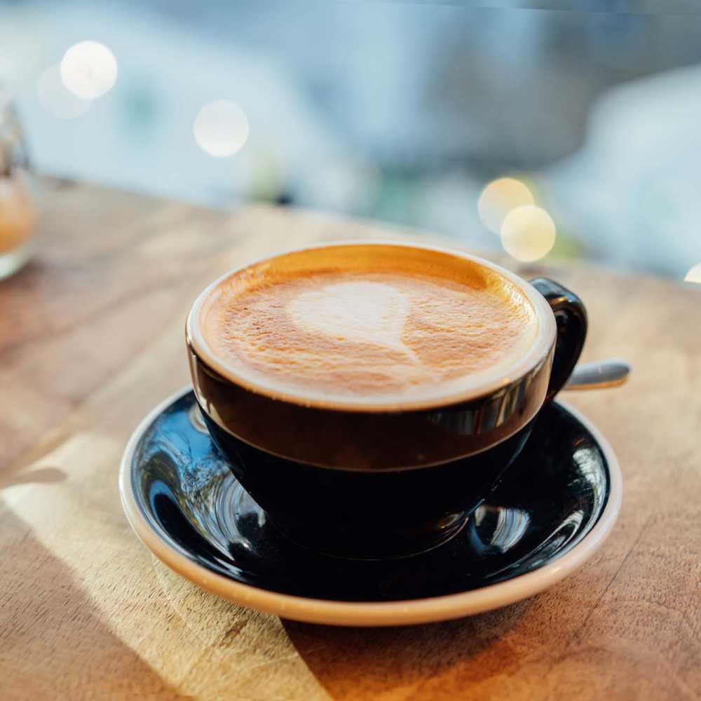 Coffee near Cypress Creek at River Bend in Georgetown, Texas