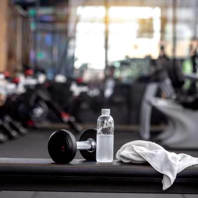 Fitness center at City Limits Apartments in Columbia, Tennessee
