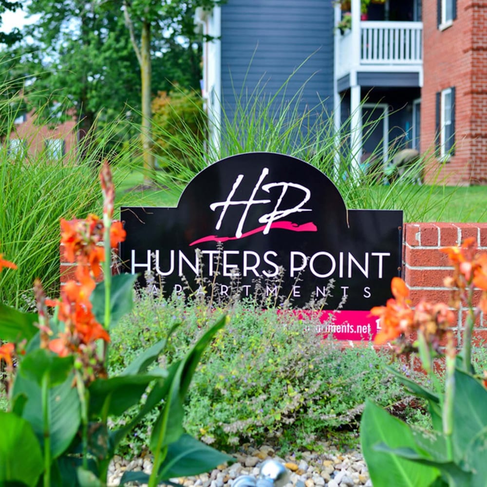 Hunters Point Landmark in Zionsville, Indiana