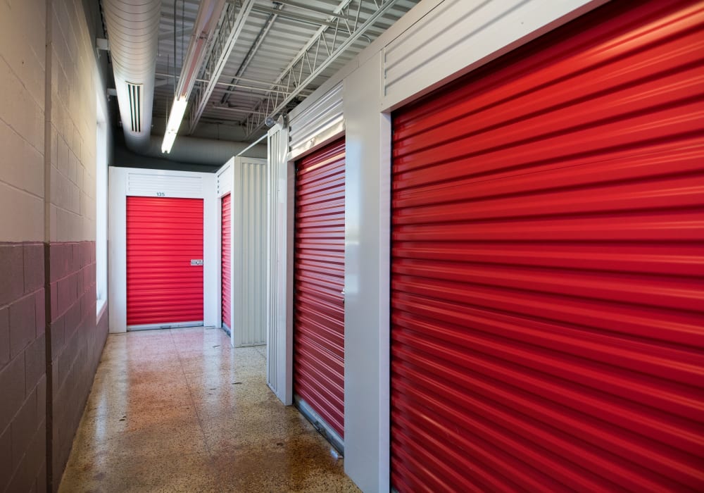Interior units at Apple Self Storage - Saint John East in Saint John, New Brunswick