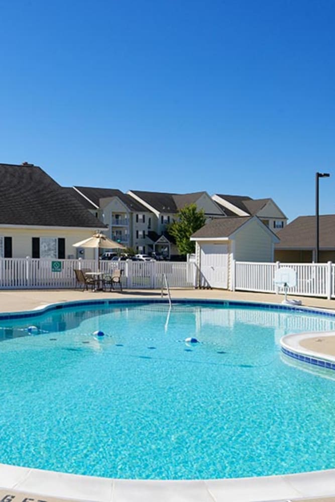 Swimming pool at Cannon Mills & Westover in Dover, Delaware