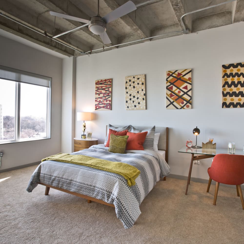 Bedroom at The Byron on Peachtree in Atlanta, Georgia