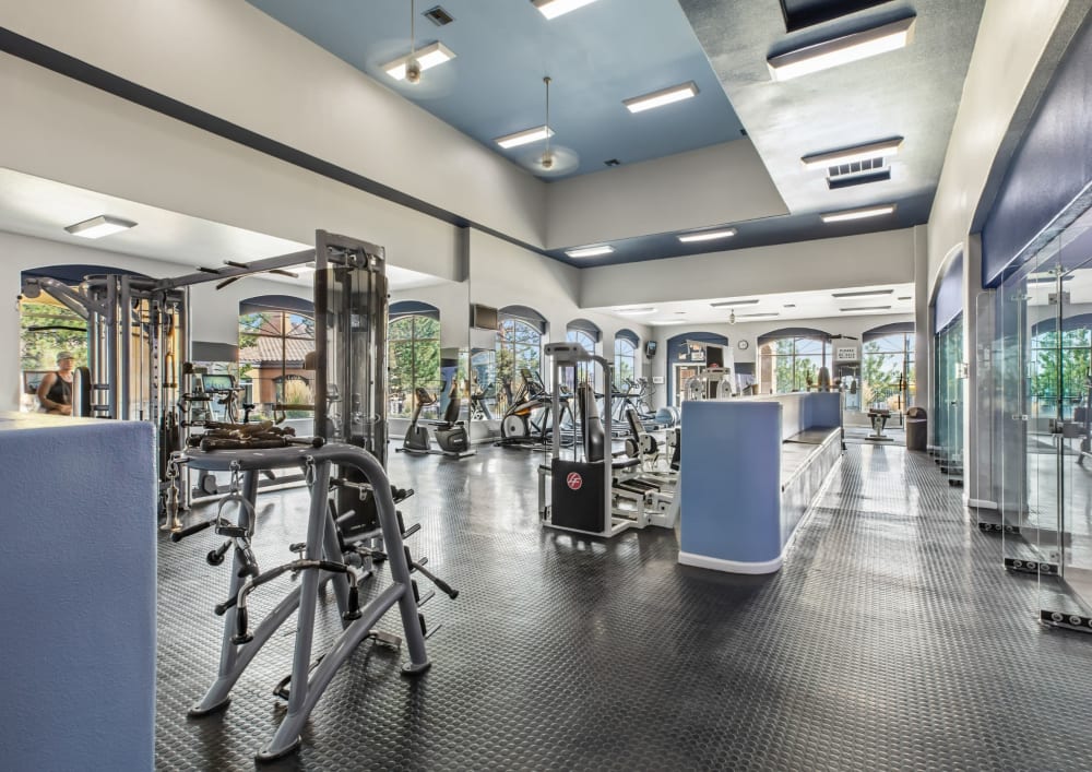 Gym at Montebello at Summit Ridge in Reno, Nevada