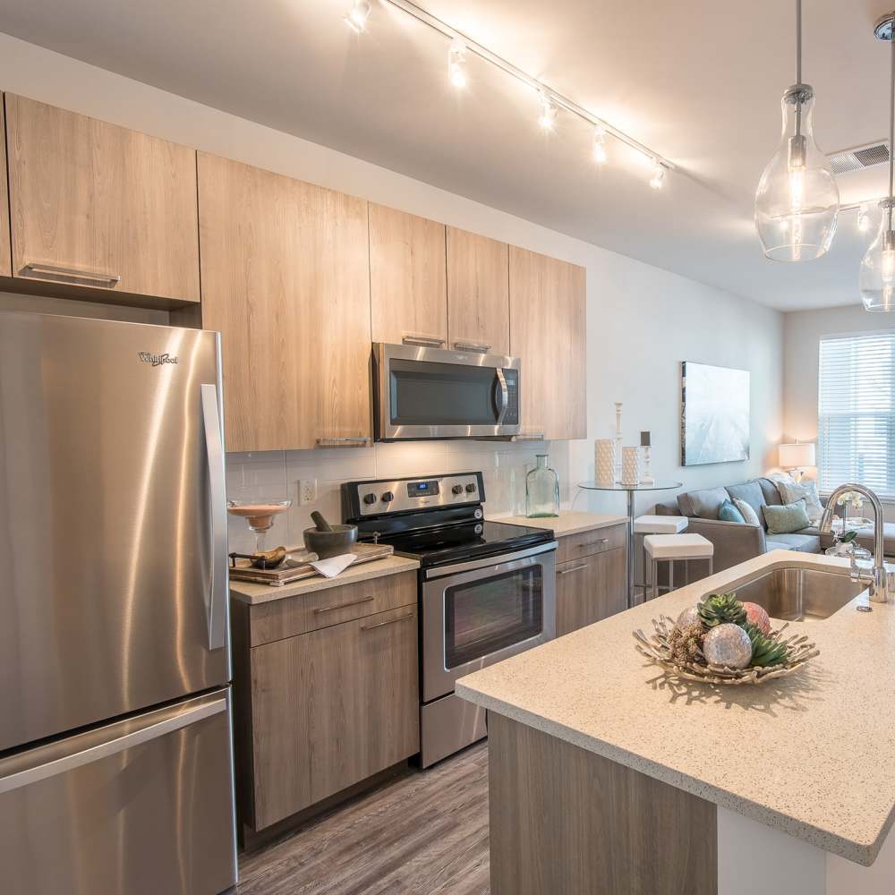 Modern kitchen at Mayfair Reserve in Wauwatosa, Wisconsin