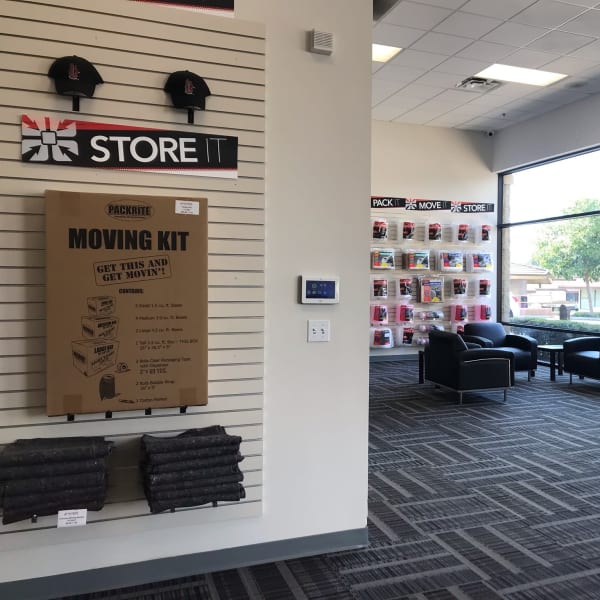 Packing supplies at StorQuest Self Storage in Thousand Oaks, California