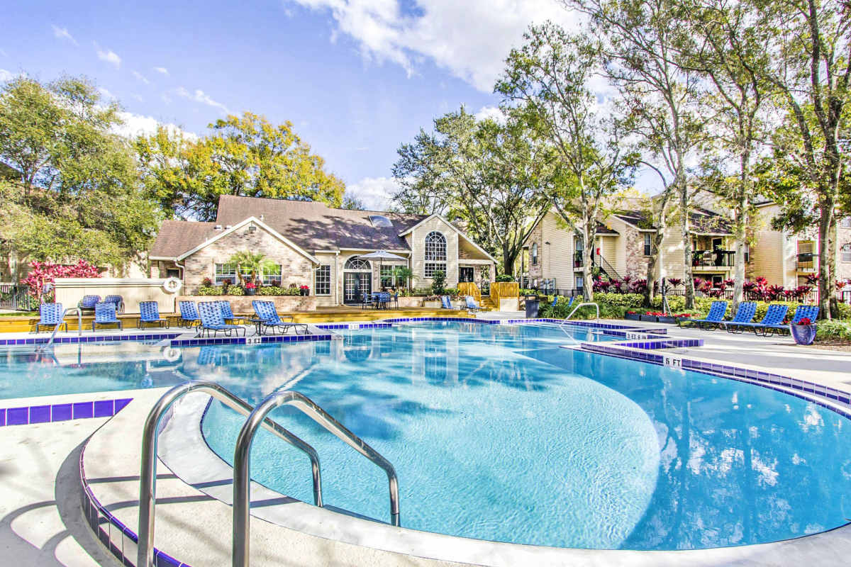 Swimming pool at Milana Reserve, Tampa, Florida