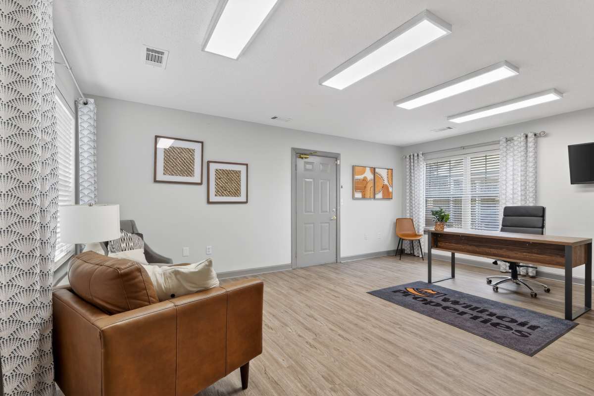 Community clubhouse at Grove Park in Paris, Tennessee