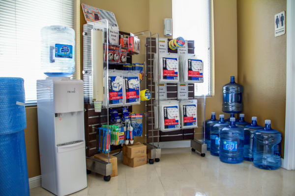 Packing and moving supplies at Lockaway Storage in San Antonio, Texas