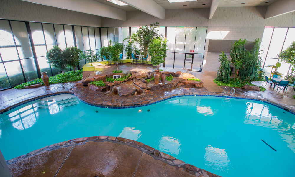 Pool at Sunchase Apartments in Tulsa, Oklahoma