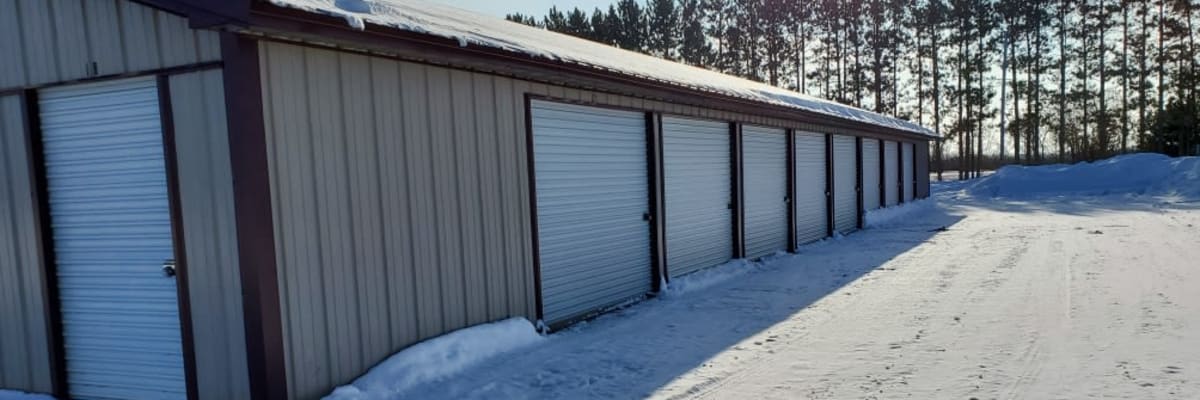 Unit sizes and prices at KO Storage of Cass County in Pillager, Minnesota