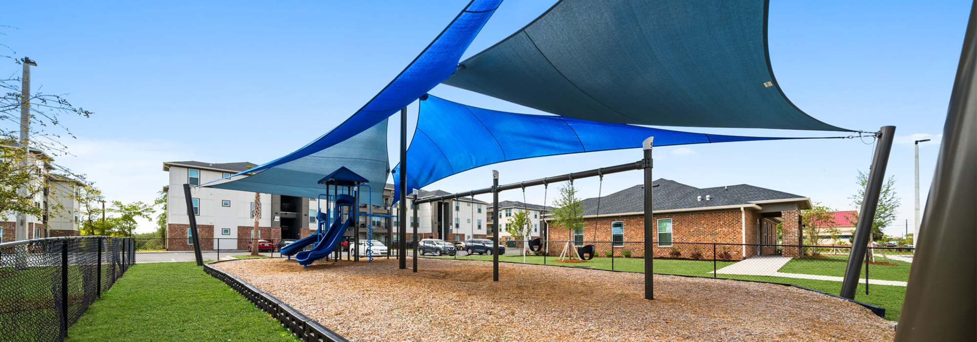 Community playground at Fletcher Black in Panama City, Florida