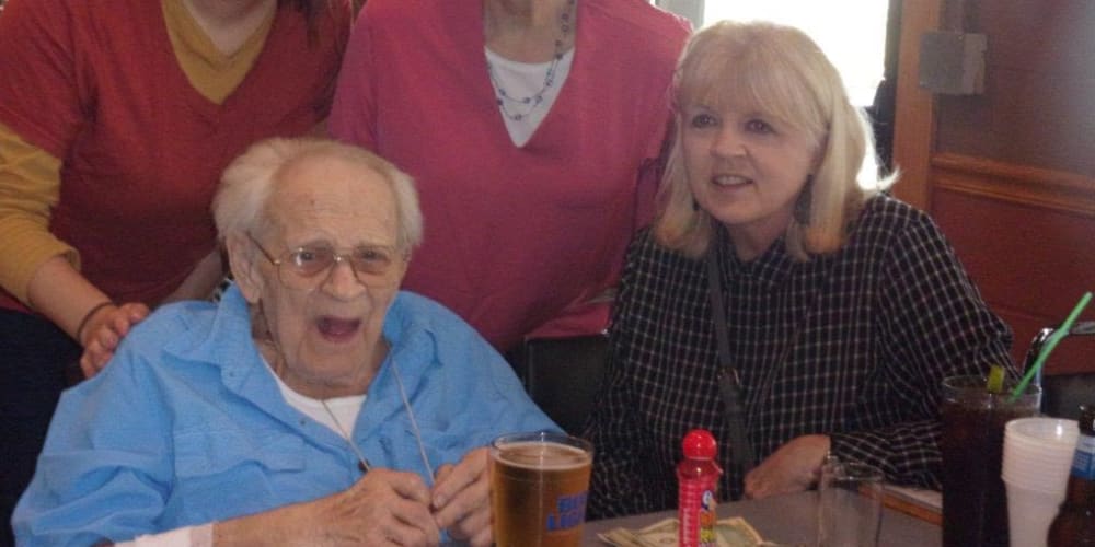 Richard from our Dare to Dream program at Meadow Lakes Senior Living in Rochester, Minnesota.