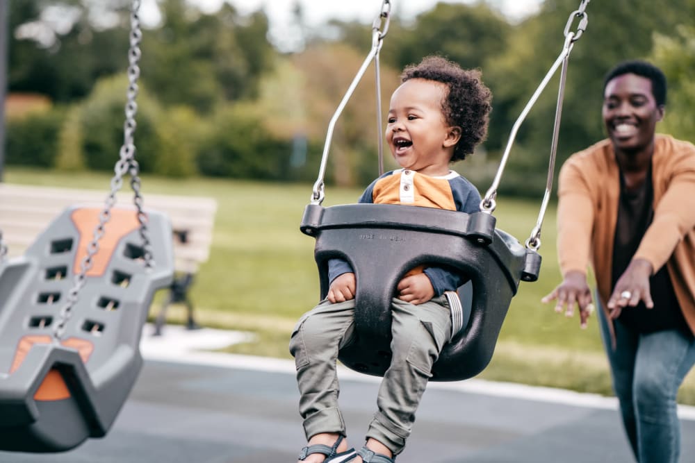 Kids playing at Atlantic at Twin Hickory in Glen Allen, Virginia