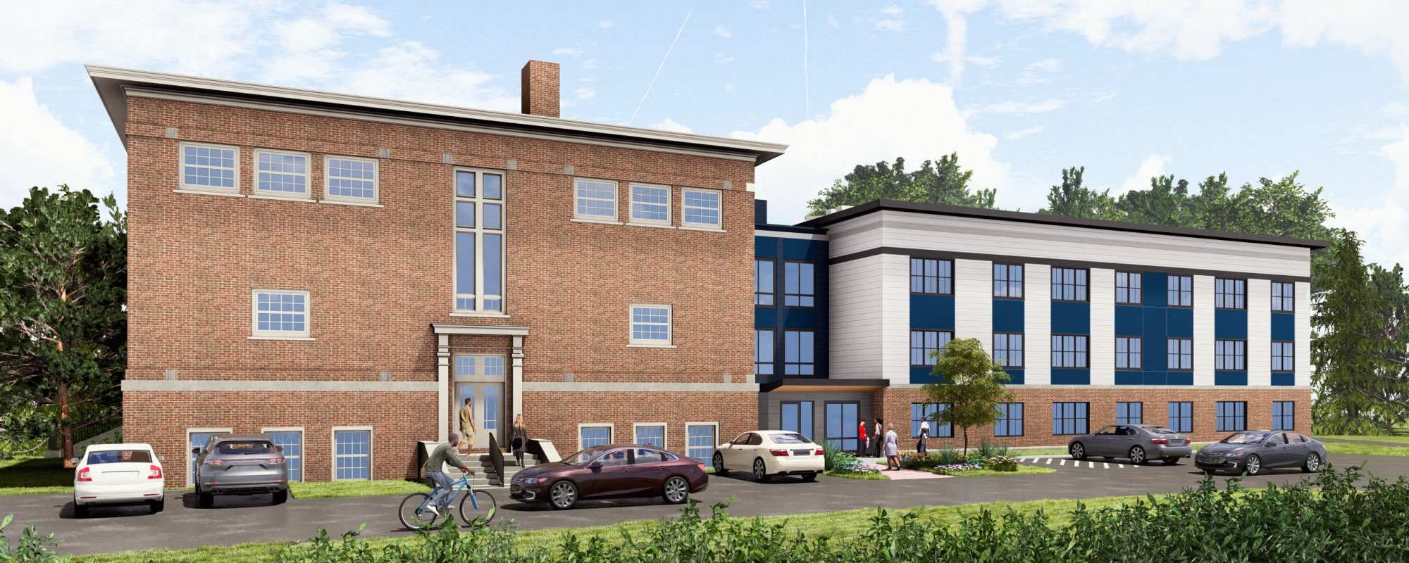 Baldwinville School Apartments in Templeton, Massachusetts