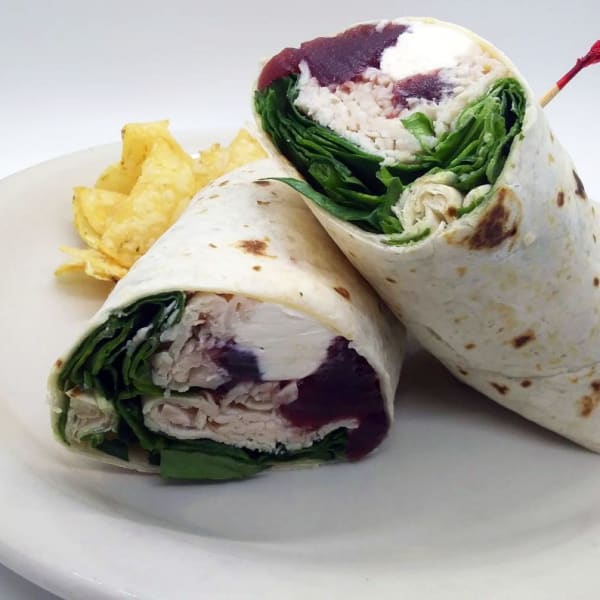 Delicious wrap at Shorewood Senior Living in Florence, Oregon