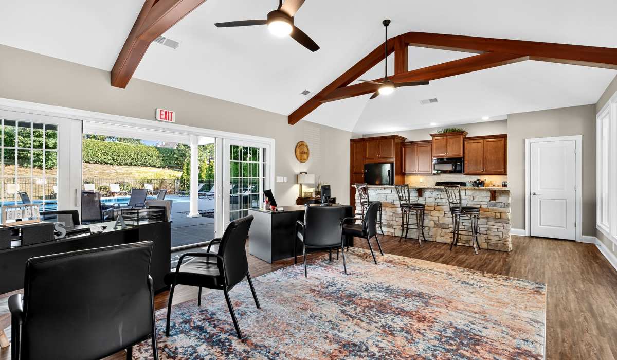 Community clubhouse at Palomar View Apartments in Lexington, Kentucky