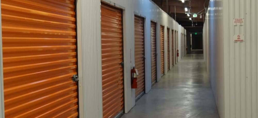 Climate controlled units at AAA Platte Self Storage in Colorado Springs