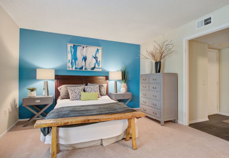 Fabulous master bedroom at Britton Woods in Dublin, Ohio