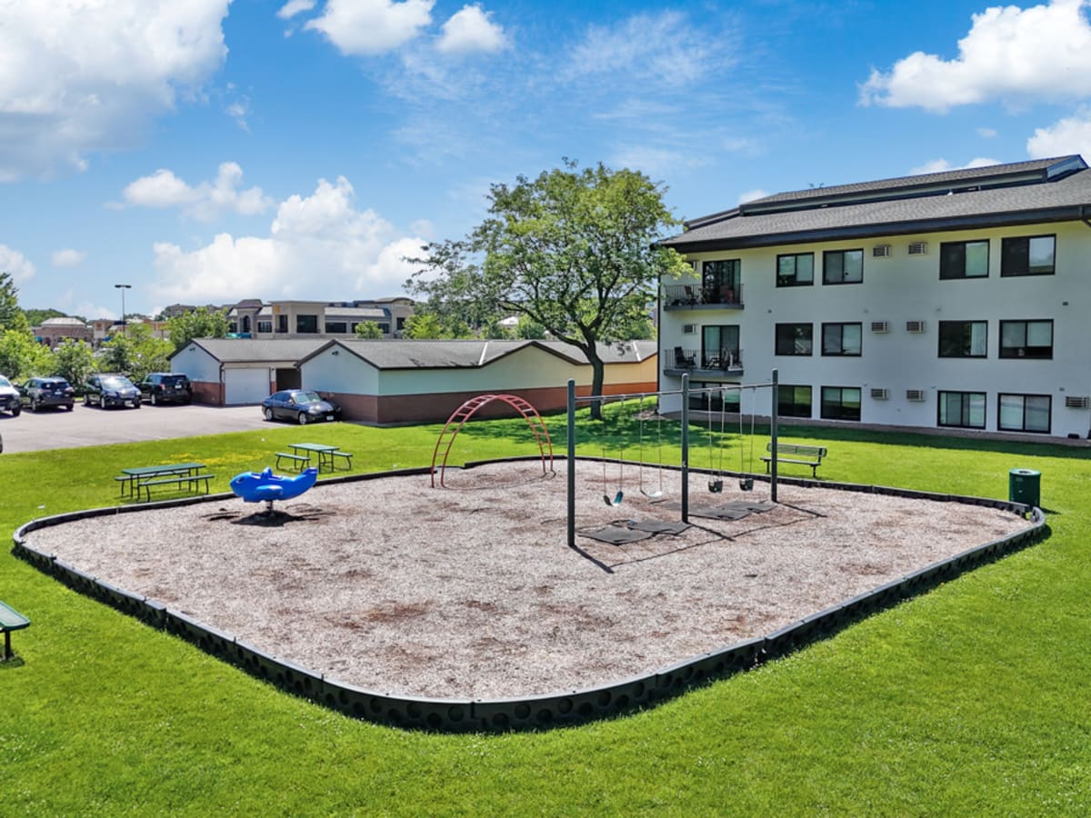 Playground at Equinox Apartments in Saint Anthony, Minnesota