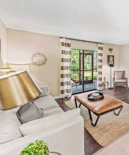 Interior of an apartment home at Sun Lake in Lake Mary, Florida